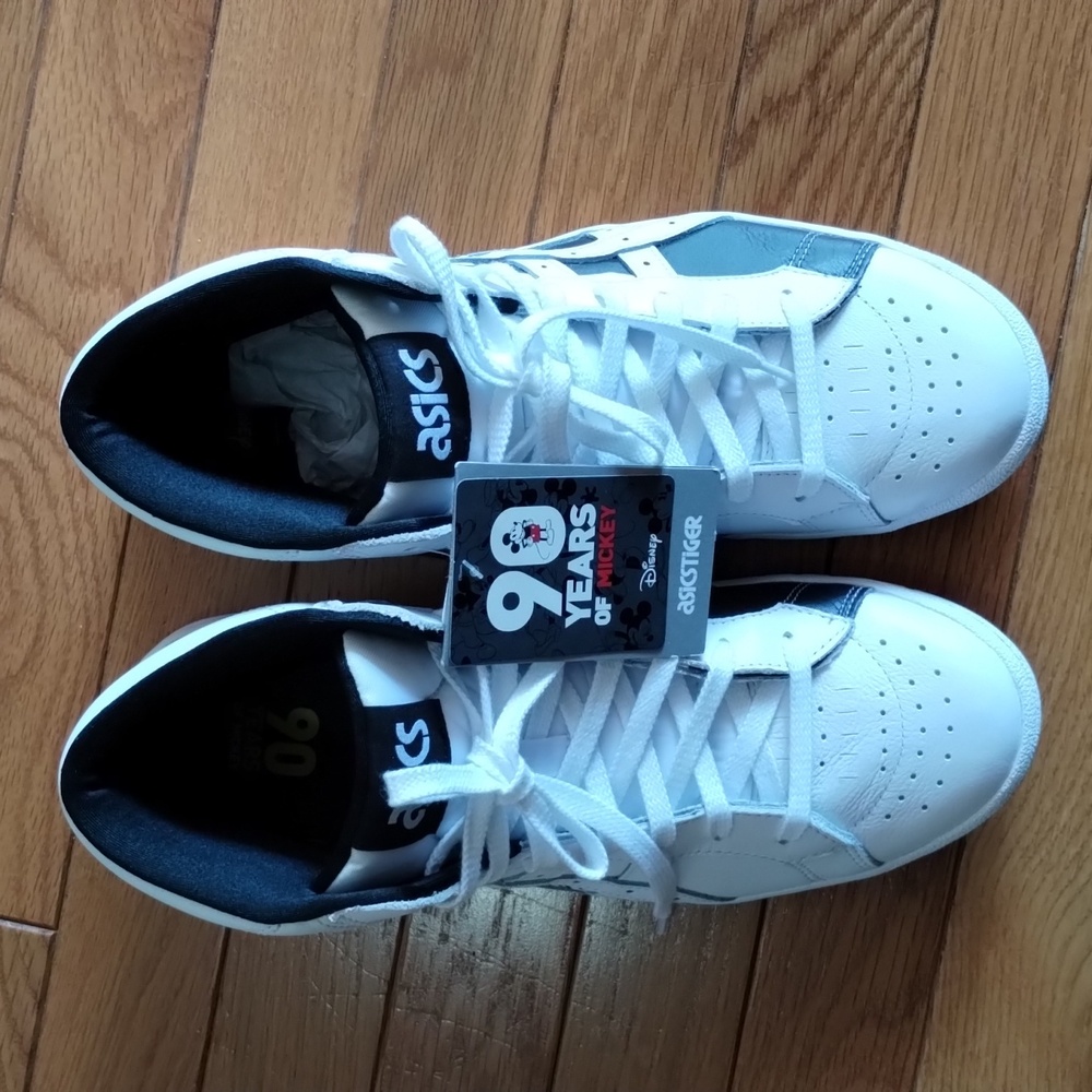 NEW Asics Gel-ptg Disney 90 years Mickey Mouse high top sneaks size 9 - Picture 2 of 12